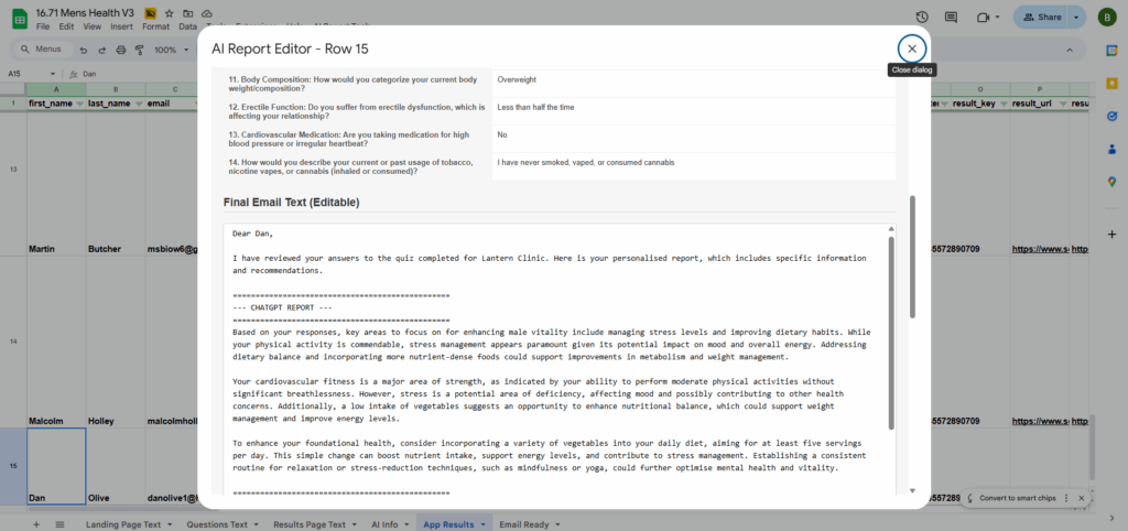 ai report creator